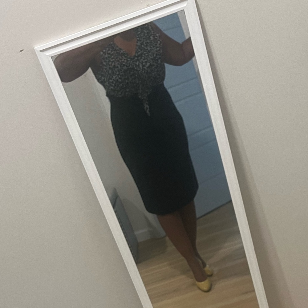 Black and white Tahari dress - Picture 4 of 11
